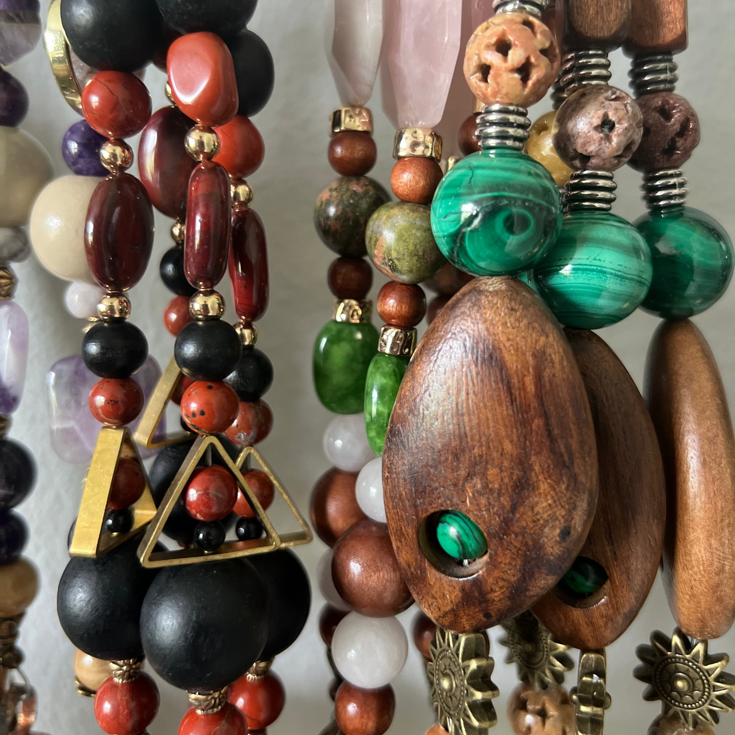 Malachite & Soapstone Single Bell