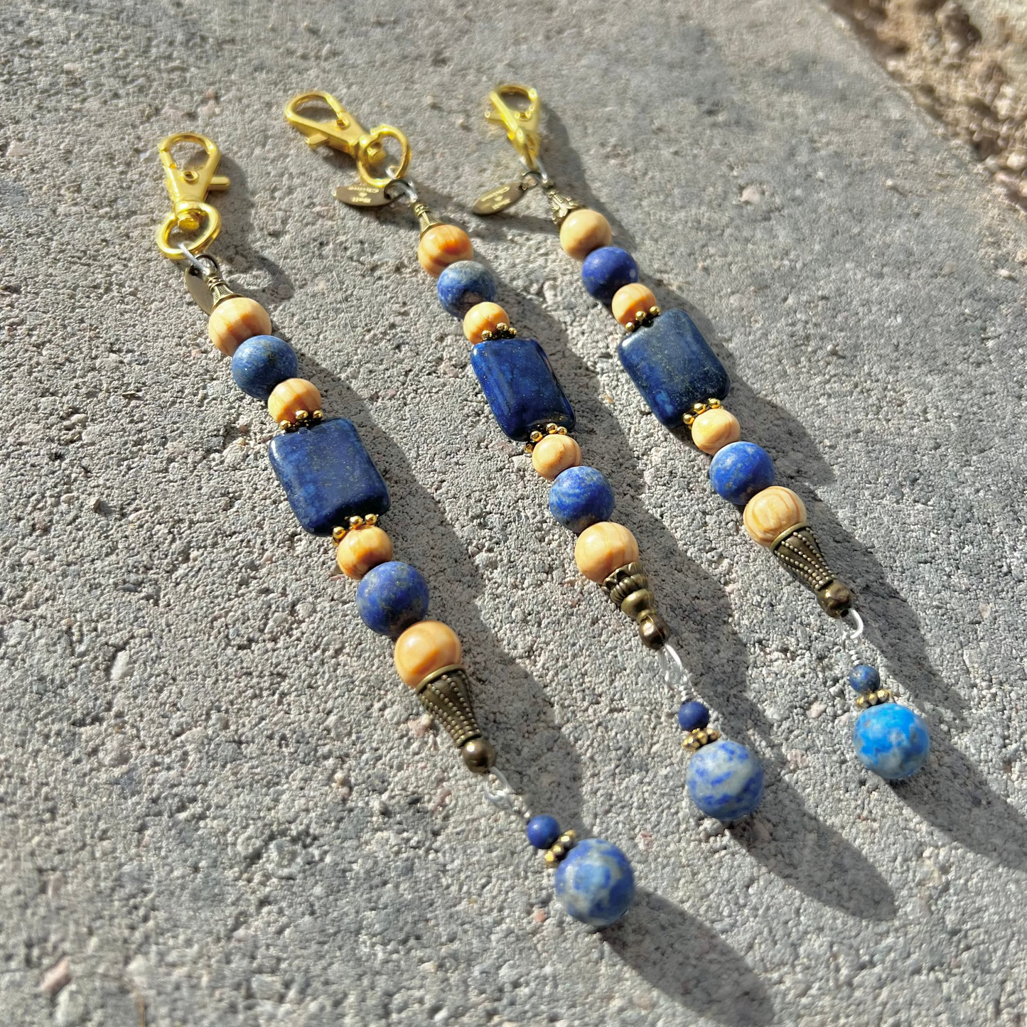 Lapis Lazuli Personal Intention Clasp