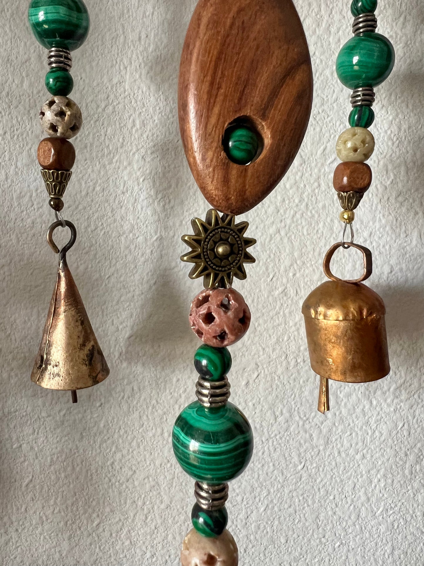 Malachite & Soapstone Single Bell