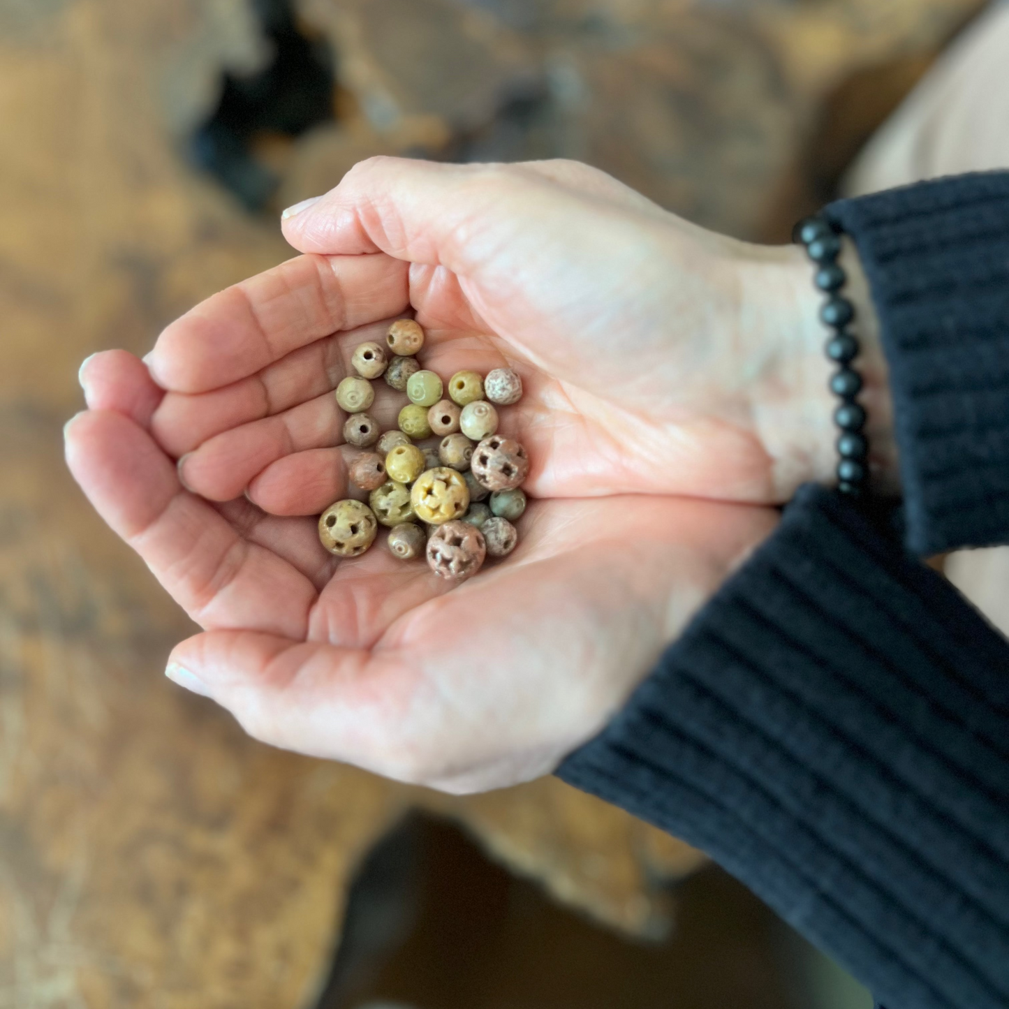 Malachite & Soapstone Single Bell