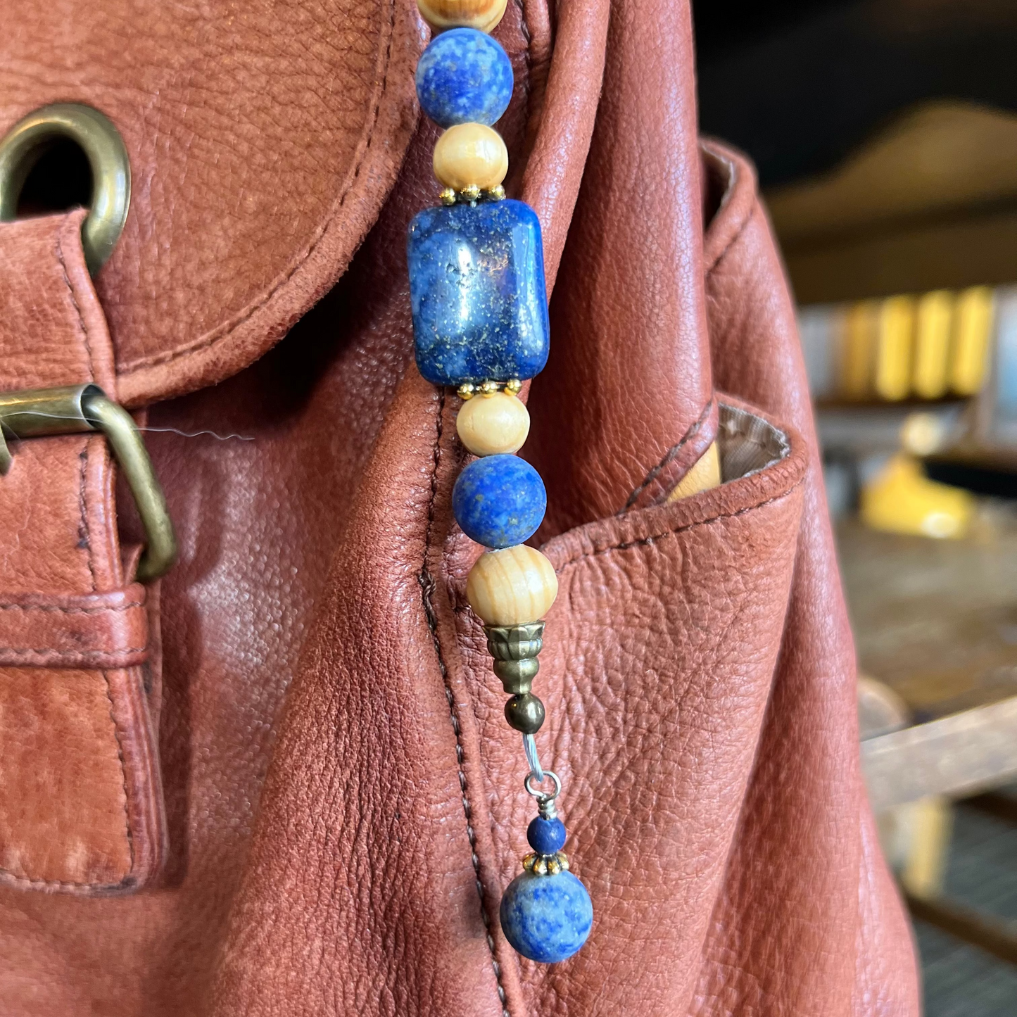 Lapis Lazuli Personal Intention Clasp