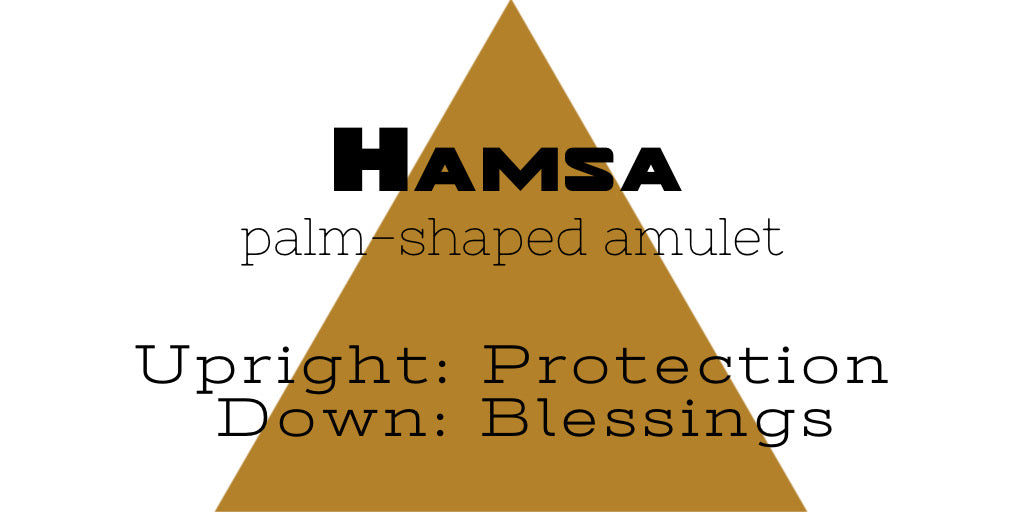 Protection Crystal Clasp: Black Tourmaline + Tourmalinated Quartz + Clear Quartz with Hamsa hand