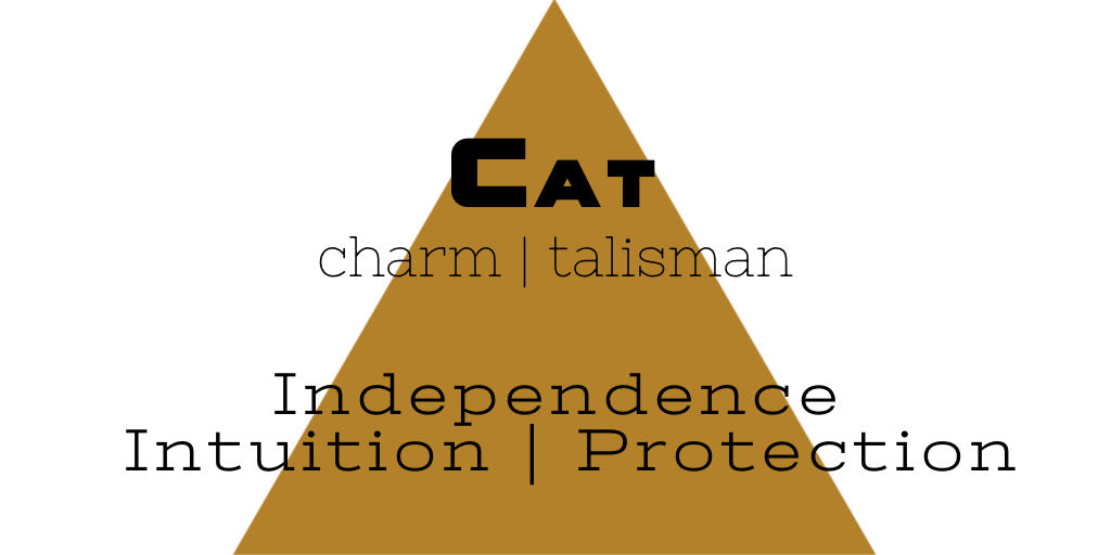 Clear Quartz Personal Intention Clasp with Cat on the Moon