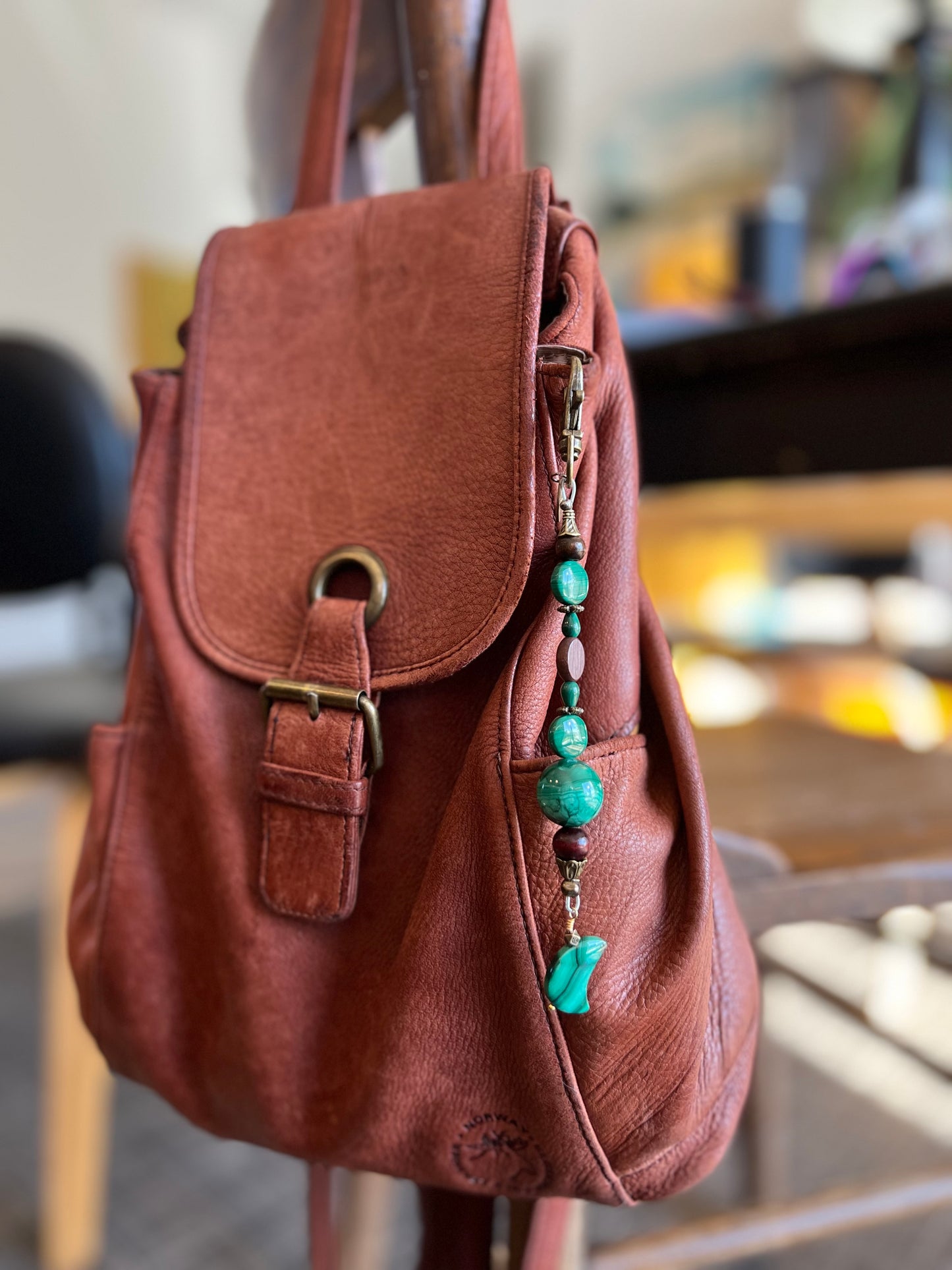 Malachite Personal Intention Clasp